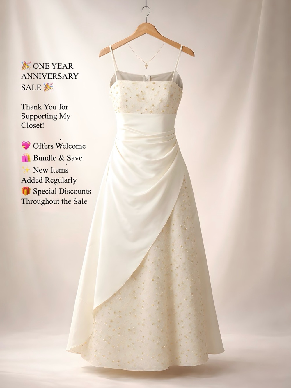 🎉 1 Year Anniversary Sale May 30– June 6 Please read the description section.